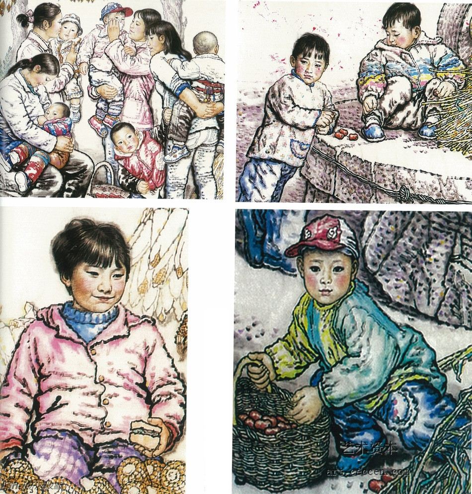 长卷黄土地的主人之一 黄土娃娃局部二